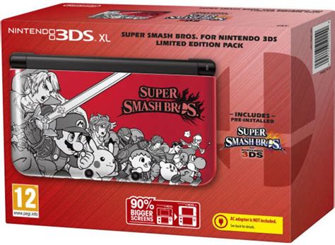 smash brothers 3ds xl